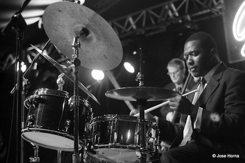 Rodney Green avec Charlie Haden, Vitoria-Gasteiz, juillet 2013 © José M. Horna