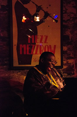 Cyrus Chestnut au Mezzrow, 4 septembre 2014 © Mathieu Perez