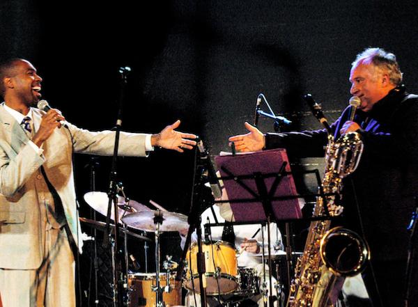 Ronald Baker et Daniel Huck, Festival Tanjazz, Tanger, Maroc, 2005 &copy; Pascal Kober