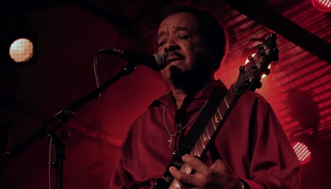 Jimmy Johnson, Blues sur Seine 2015, image extraite de YouTube