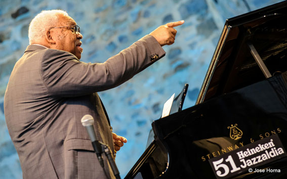 Ellis Marsalis, Jr., San Sebastian, 2016 © Jose Horna